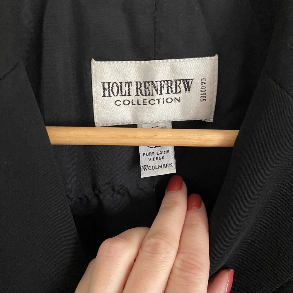Vintage HOLT RENFREW wool blazer - Picture 5 of 6